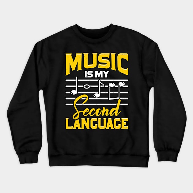 Music School Teacher Instructor Gift Crewneck Sweatshirt by Dolde08